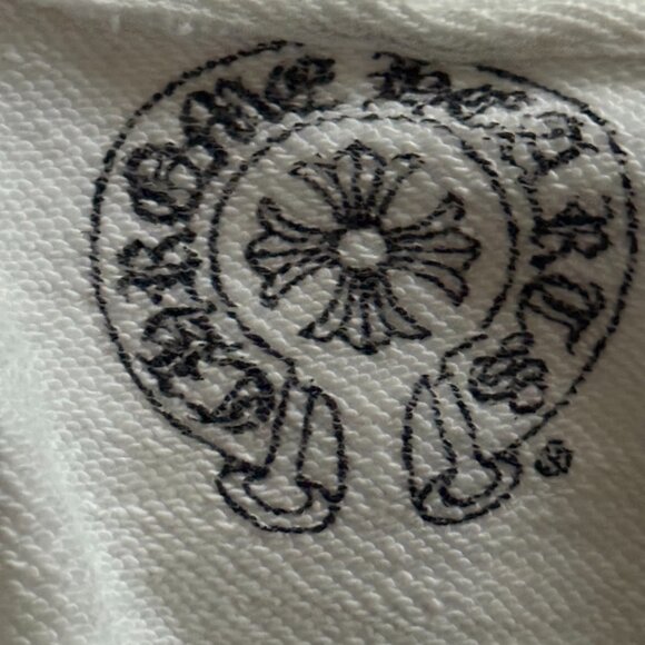 Chrome Hearts White Horseshoe Zip Up Hoodie - Picture 5 of 8
